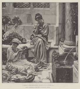 Et hjørne på markedspladsen af Edward John Poynter